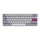 Ducky One 3 Mini Mist Grey keyboard Gaming USB German