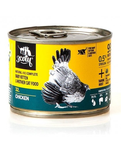 3COTY 32. Chicken Baby&Mother - wet cat food - 180g