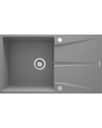 1-bowl granite sink with drainer