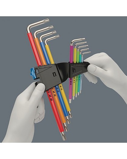 Wera 05022689001 hex key L-shaped hex key set Metric 9 pc(s)