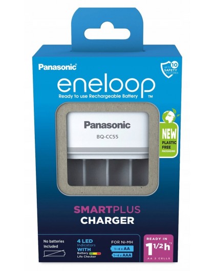 Battery charger PANASONIC Eneloop Smartplus BQ-CC55 (BQ-CC55E)