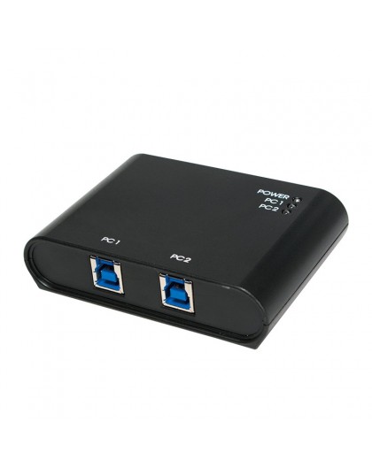 LogiLink UA0216 interface hub USB 3.2 Gen 1 (3.1 Gen 1) Type-B 5000 Mbit/s Black