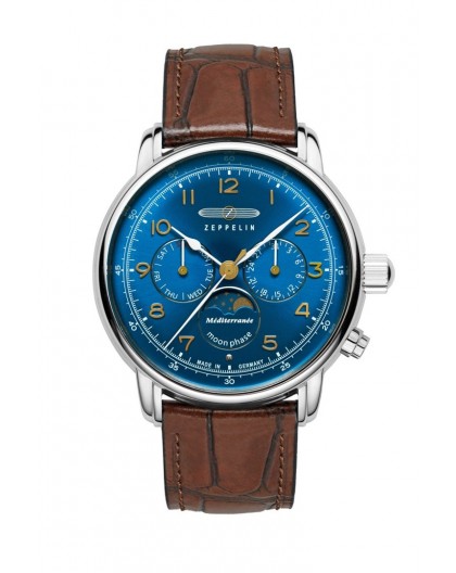 Zeppelin Mediterranee Watch 96363, 42mm