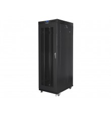 Lanberg FF01-8227-23BL rack cabinet 27U Freestanding rack Black