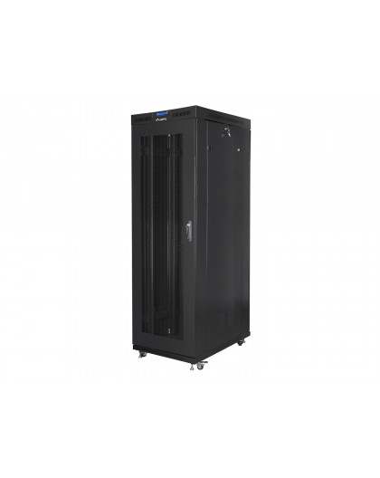 Lanberg FF01-8227-23BL rack cabinet 27U Freestanding rack Black