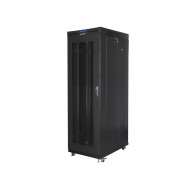 Lanberg FF01-8227-23BL rack cabinet 27U Freestanding rack Black