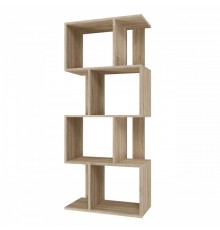 Bookcase FIESTA 4P 59.5x30x140 cm, sonoma oak