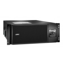 APC Smart-UPS On-Line SRT6KRMXLI - 6kW/VA, 6x C13 + 4x C19 + hardwire 1 phase output, rack mountable, Embedded NMC
