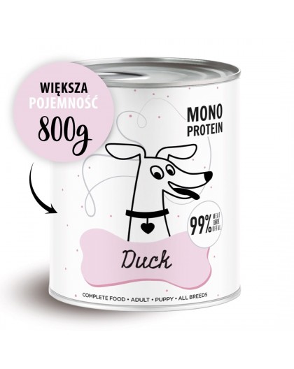 PAKA ZWIERZAKA Pepe Duck - wet dog food - 800g
