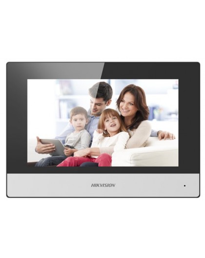Hikvision DS-KH6320-WTE2 video intercom system 17.8 cm (7") Black, Grey