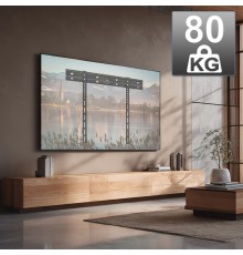 Maclean ultra flat wall mount for TV, 40-85", max VESA 600x400, load up to 80kg, MC-123
