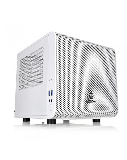 Thermaltake Core V1 Snow Edition Cube White