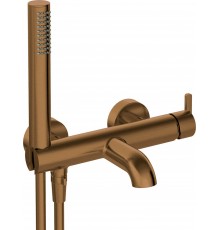 Bath mixer with shower set