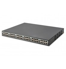Digitus 24 Port 10G Ethernet PoE+ Injector, 802.3at, 370 W