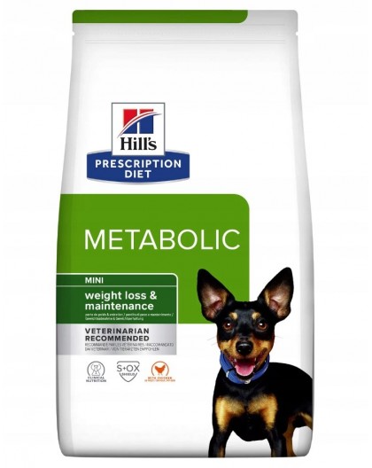 HILL'S PRESCRIPTION DIET Canine Metabolic Mini Dry dog food Chicken 1 kg