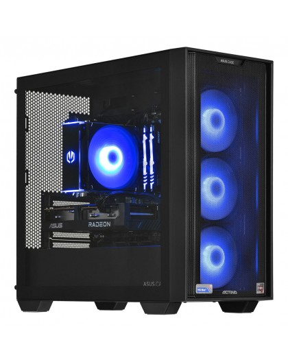 Actina 5901443335832 PC AMD Ryzen™ 5 5600 16 GB DDR4-SDRAM 1 TB SSD AMD Radeon RX 7600 Mini Tower Black