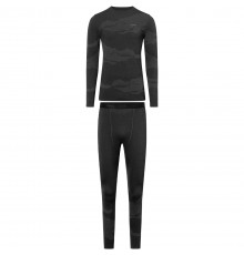 VIKING Gasher Man Set Merino men's underwear, size M, black