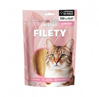 PAN MIĘSKO Chicken fillets - cat treats - 100g