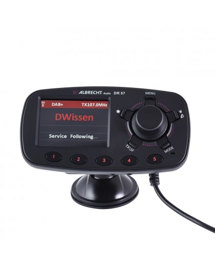 Albrecht DR 57 87.6 - 107.9 MHz Bluetooth Black