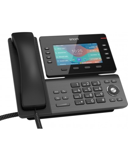 Snom D862 IP phone Black LCD