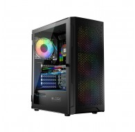 Logic ARAMIS ARGB MINIDI USB 3.0 Case Black