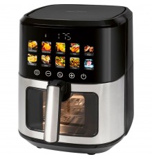 ProfiCook PC-FR 1286 H fryer Single 6.5 L Stand-alone 1700 W Hot air fryer Black, Stainless steel