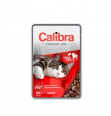 CALIBRA Cat Premium Adult Chicken & Beef - wet cat food - 100g
