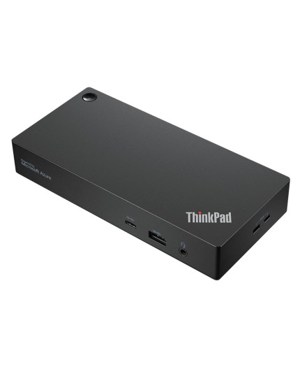 Lenovo ThinkPad Universaalne USB-C Nutikas Dock Traadiga Thunderbolt 4 Must