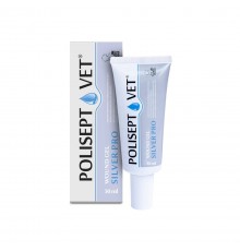 JM SANTE Polisept Vet Wound gel Silver Pro - gel dressing for dogs and cats – 30 ml