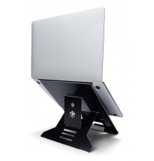 R-Go Tools Laptop stand R-Go Riser Document, ergonomic, foldable and adjustable stand with document holder, black