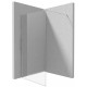 Kerria Plus walk-in shower wall 110 cm