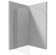 Kerria Plus walk-in shower wall 110 cm