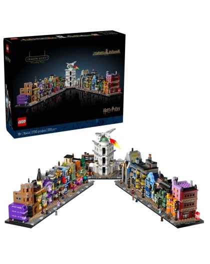 LEGO HARRY POTTER 76444 Diagon Alley Wizarding Shops