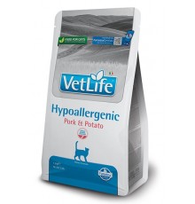 FARMINA VET Life Hypoallergenic Feline Pork & Potato - dry cat food - 1.5 kg