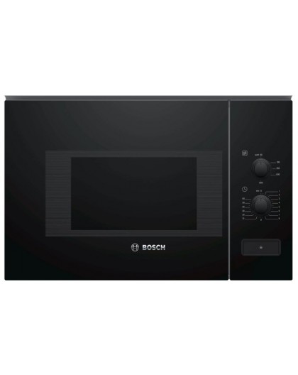 Bosch Serie 4 BFL520MB0 microwave Black Solo microwave Built-in 20 L 800 W
