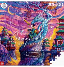Puzzle Good Loot Imagination - Roch Urbaniak: Sakura & Ryu 1000 pc(s)