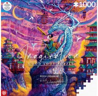 Puzzle Good Loot Imagination - Roch Urbaniak: Sakura & Ryu 1000 pc(s)