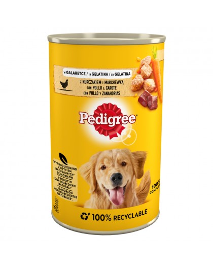 Pedigree with chicken and carrots in jelly 400g