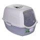 DIAMENTIQ BAYA whie/light grey - cat litter box - 55,5 x 40 x 38,7 cm