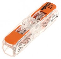Universal Quick Coupling Universal CABLE/WIRE 2x 0,2-4mm2 WAGO 221-2411 (Pack of 60pcs)
