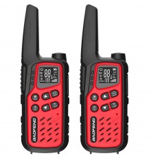 Walkie-Talkie Baofeng BF-T25E Red, 2 pieces