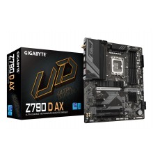 GIGABYTE Z790 D AX Motherboard - Supports Intel Core 14th Gen CPUs, 12+1+1 Phases Digital VRM, up to 7600MHz DDR5 (OC), 3xPCIe 4