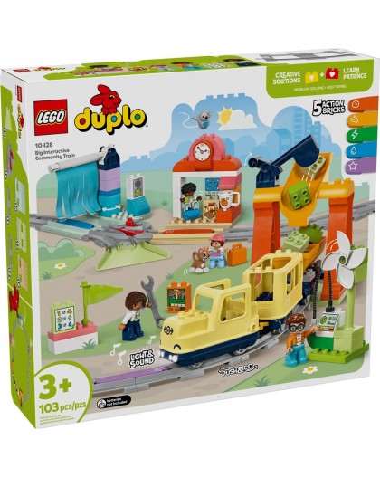 LEGO DUPLO 10428 Big Interactive Community Train