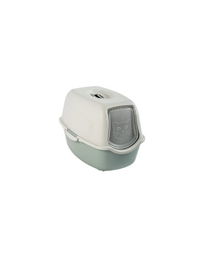 ROTHO Bailey Hooded litter box Green, White