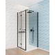 Kerria Plus shower door 80 cm - foldable