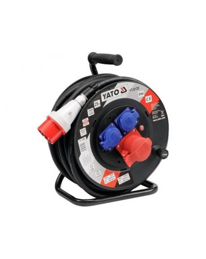 Yato YT-8120 cord reel 3 AC outlet(s) 25 m