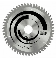 BOSCH MULTI MATER SAW BLADE 200x30x54z x2,4