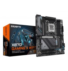GIGABYTE X870 GAMING X WIFI7 Motherboard - Supports AMD Ryzen 9000 CPUs, 16+2+2 phases VRM, up to 8000MHz DDR5 (OC), 1xPCIe 5.0 