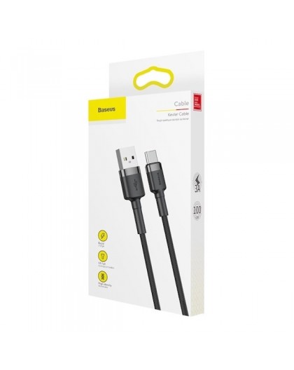 Baseus CATKLF-BG1 mobile phone cable Black 1 m USB A USB C
