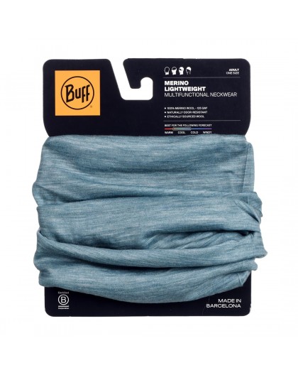 Buff Solid Pool Neckwear Blue